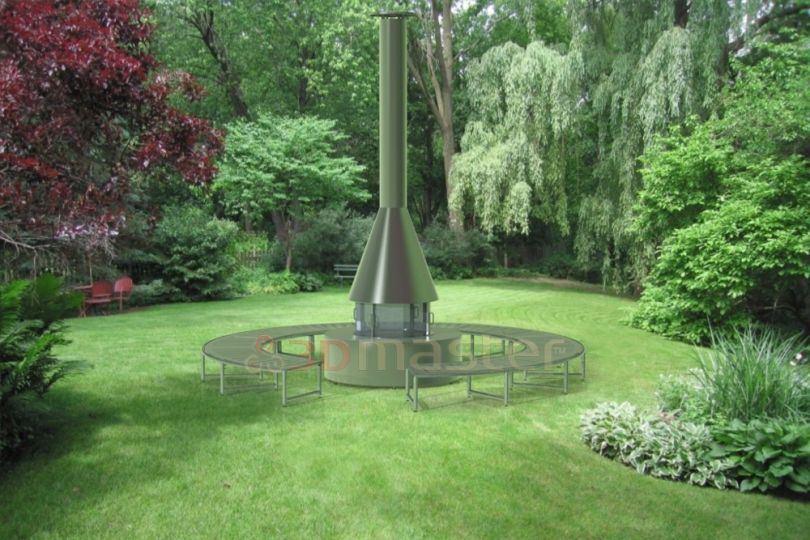 Barbecue Gazebo - 3DMaster