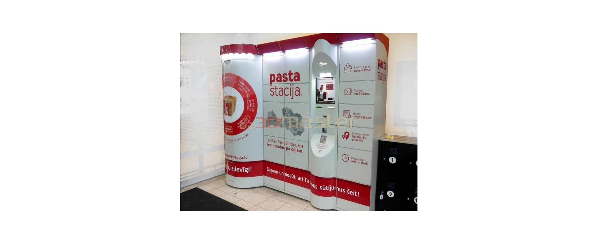 Glabāšanas termināla projekts PastaStacija-3DMaster