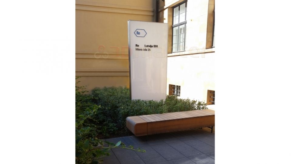 Reklāmas stends Miera 25 - 3DMaster