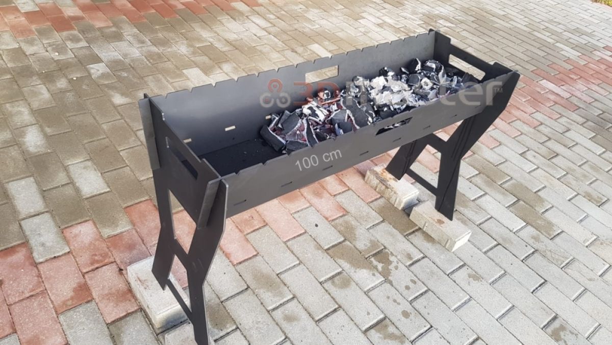 Складной мангал 100 см