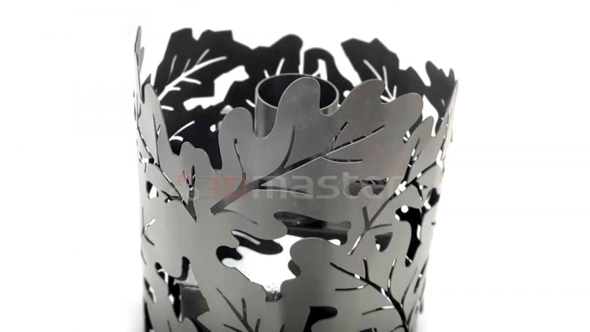 Купить банную печь - дубовый лист-3DMaster