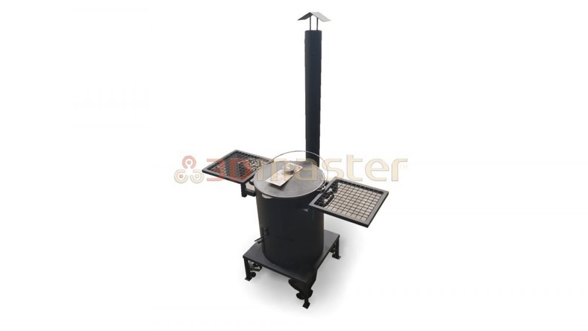 Nopirkt krāsni plovam ar kazanu (12 litri)-3DMaster