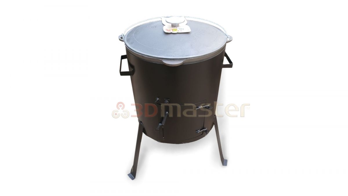 Nopirkt krāsni plovam ar durtiņu (kazans 12l) -3DMaster