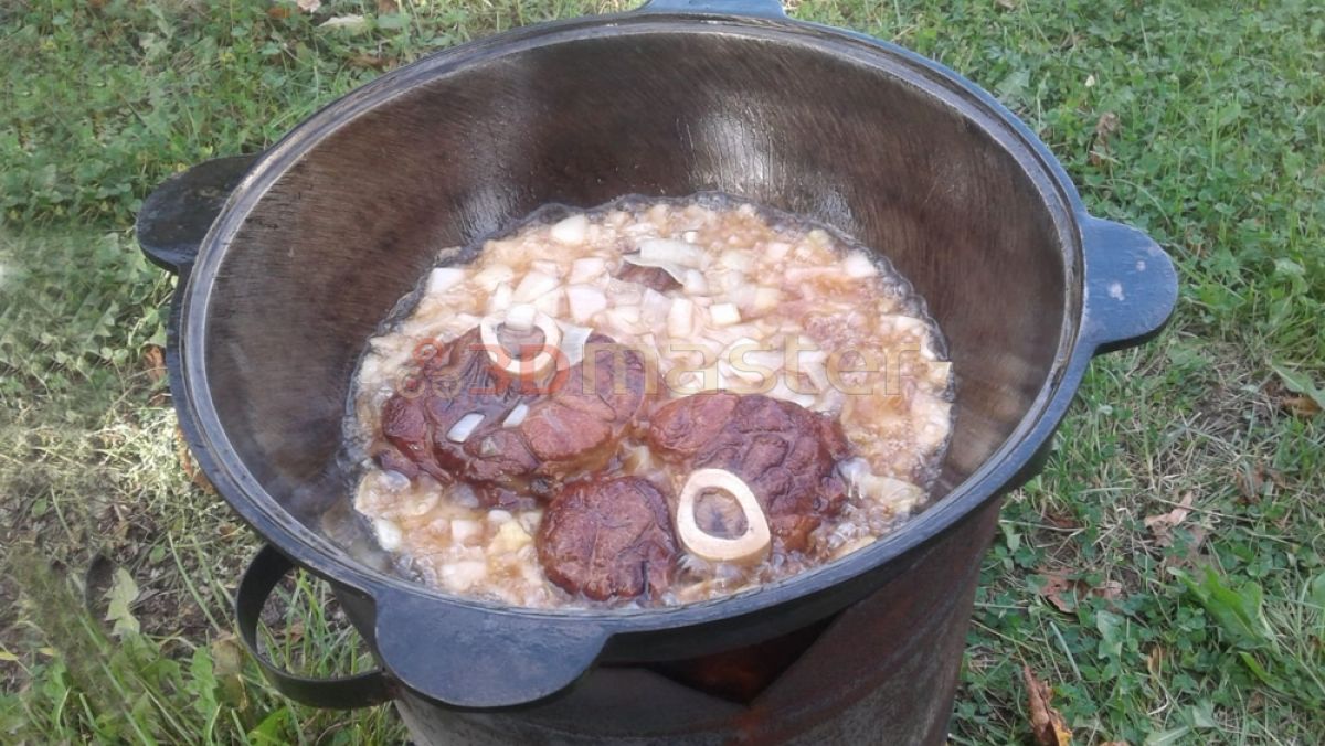 приготовление в казане