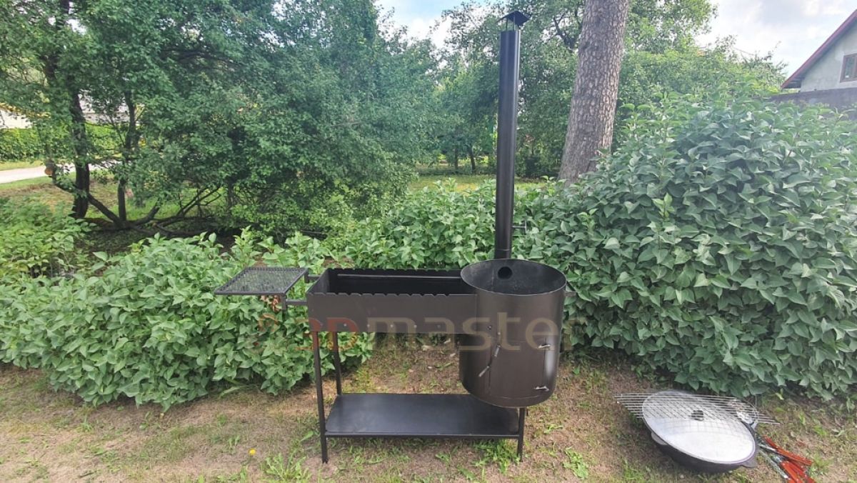 Nopirkt krāsni ar mangalu divi vienā (kazans 12l)-3DMaster