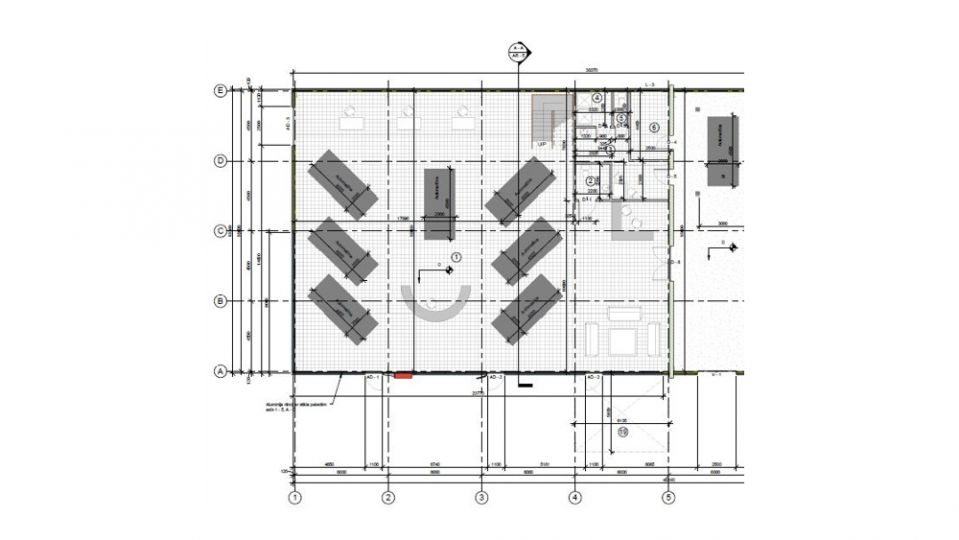 Autosalona apgaismojuma projekts-3DMaster