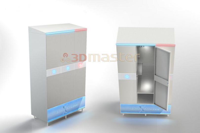 Uzglabāšanas kameras projekts-3DMaster