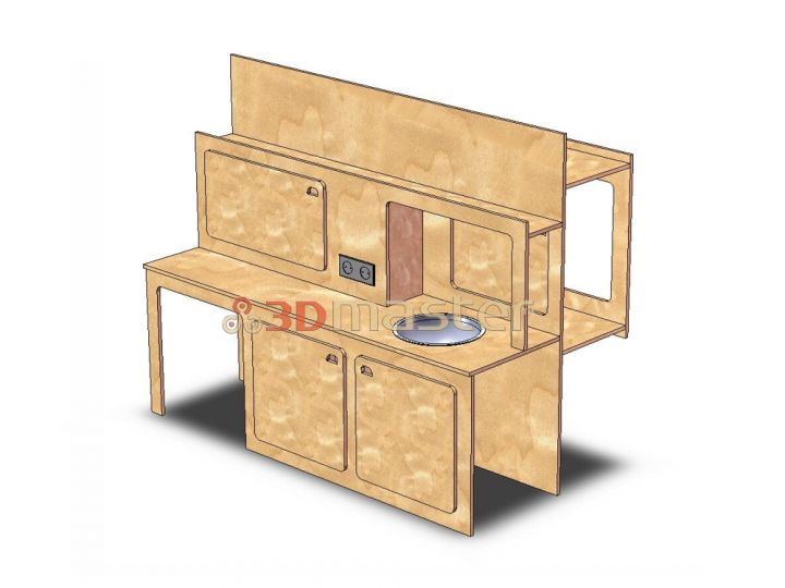 Namiņa projekts uz riteņiem - Kulba-3DMaster