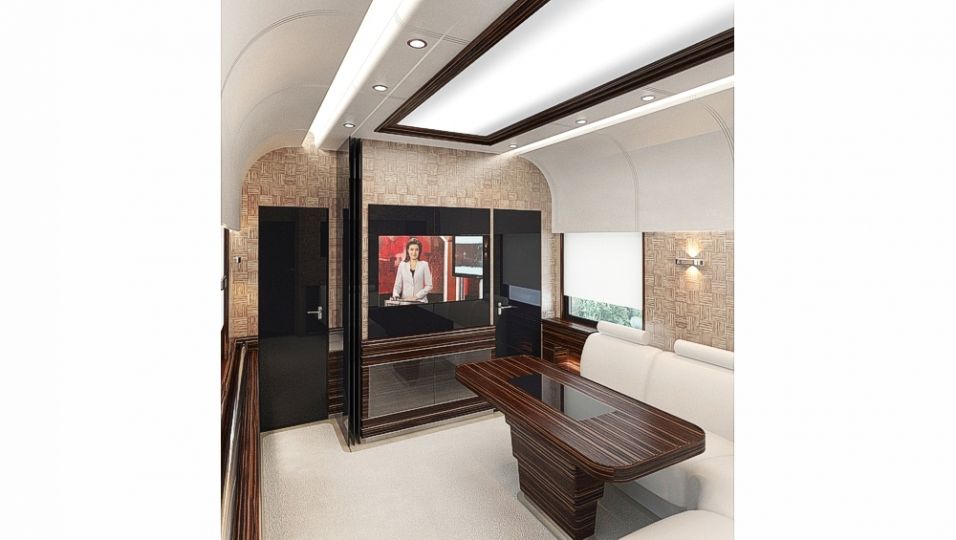 VIP vagona projekts-3DMaster