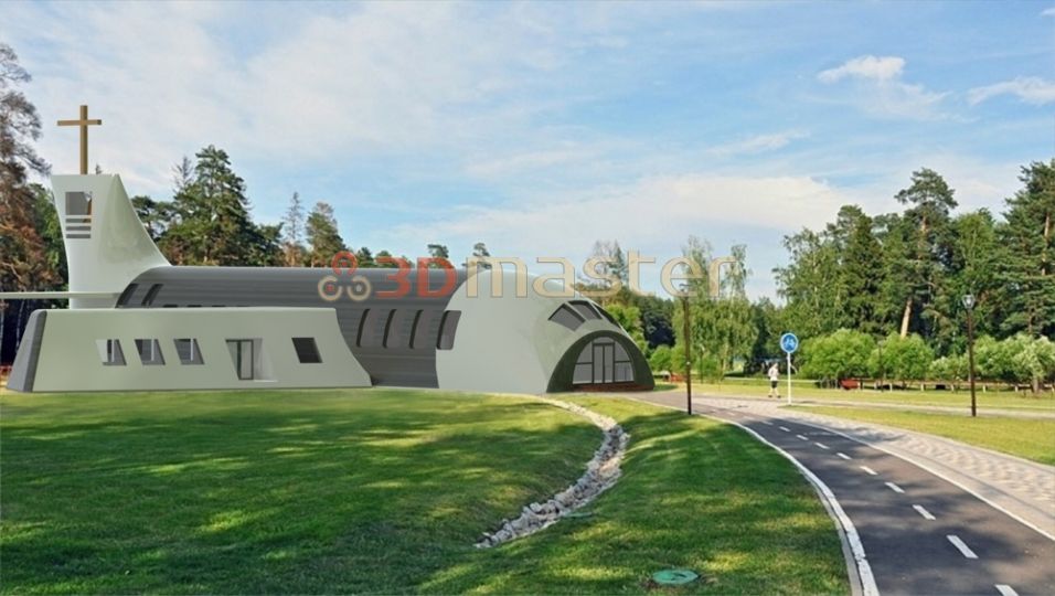 Bruņoto gaisa spēku kapelas modelēšanas un vizulizācijas-3DMaster