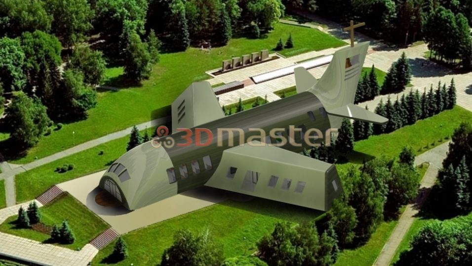 Bruņoto gaisa spēku kapelas modelēšanas un vizulizācijas-3DMaster