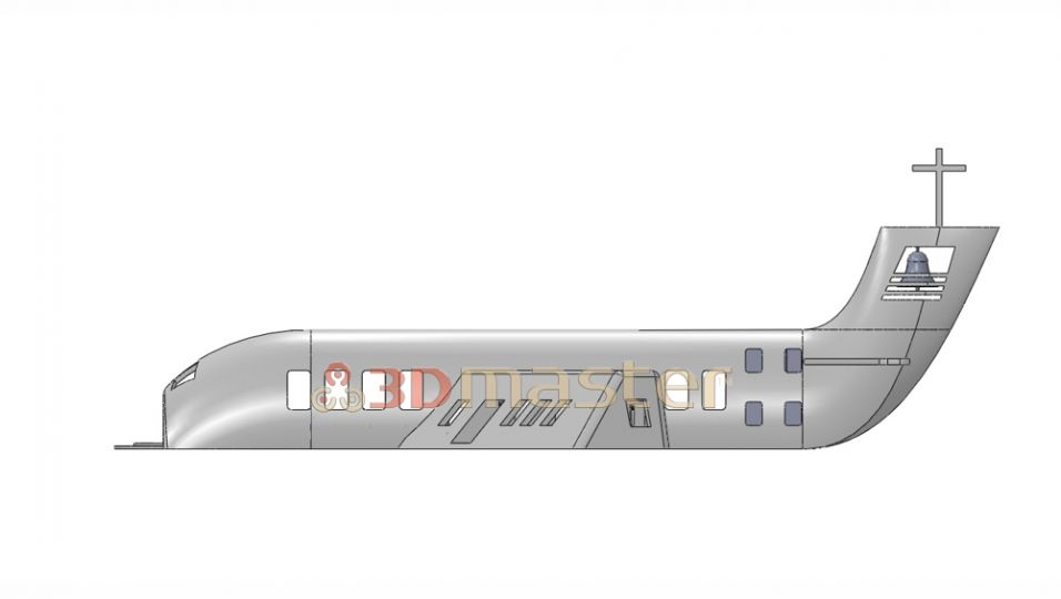 Bruņoto gaisa spēku kapelas modelēšanas un vizulizācijas-3DMaster