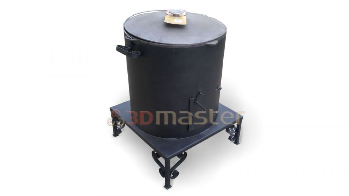 Nopirkt krāsni plovam ar kazanu (22 litri)-3DMaster