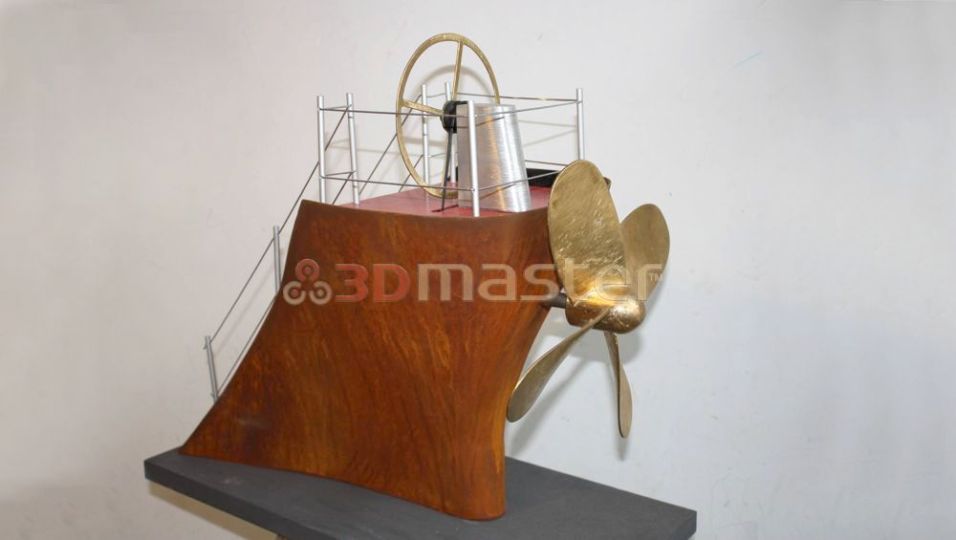 Sabiedriskais objekts - Dzenskrūve uz skata laukuma-3DMaster