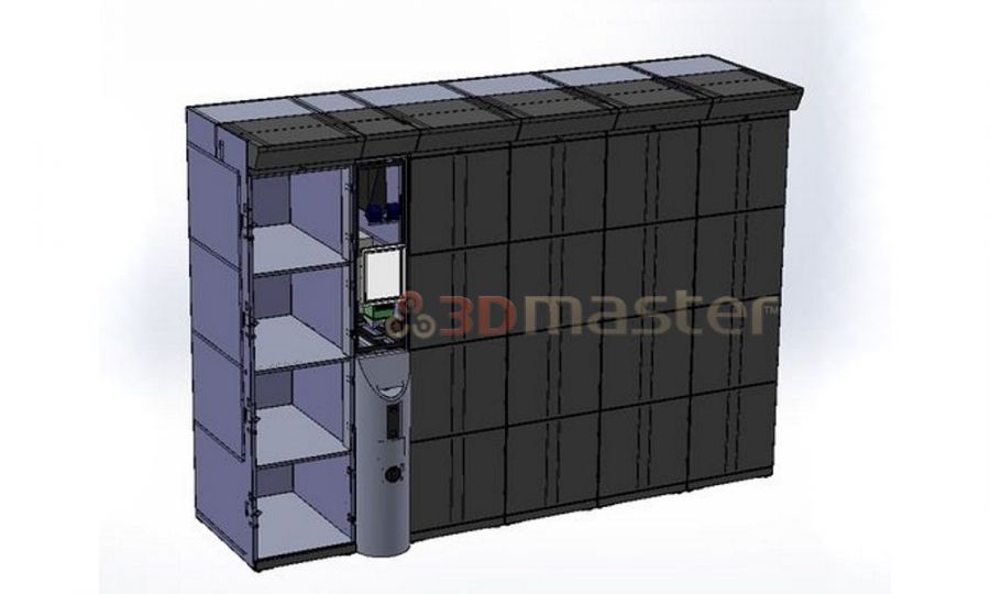 Uzglabāšanas kameras projekts-3DMaster